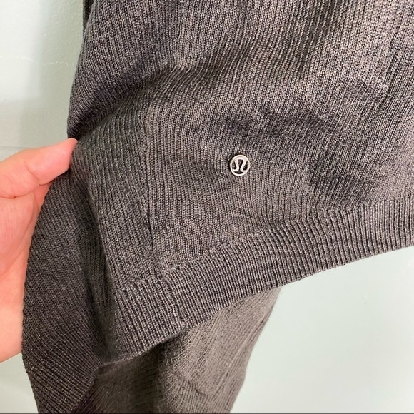 Lululemon Cabin Yogi Wrap Sweater Sz 6‎ - Picture 12 of 14